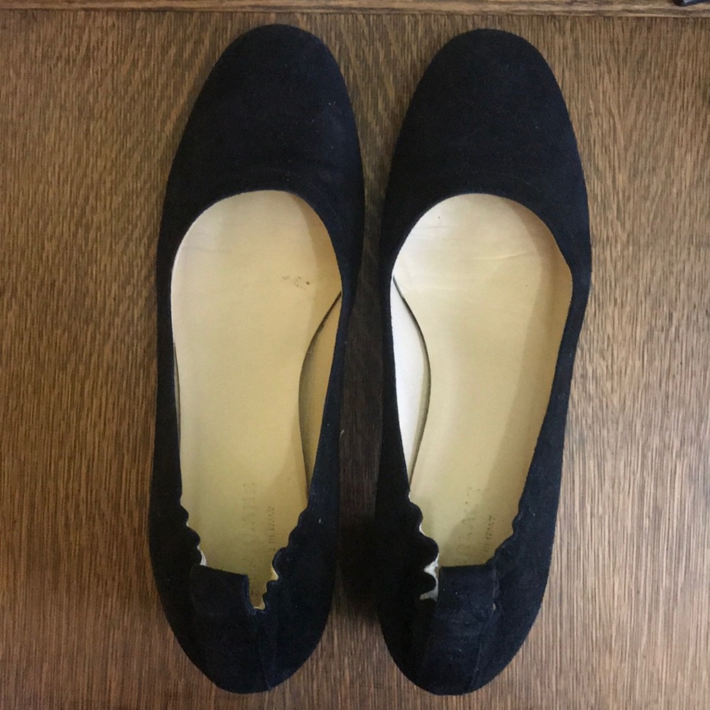 Everlane Day Heel Black Suede